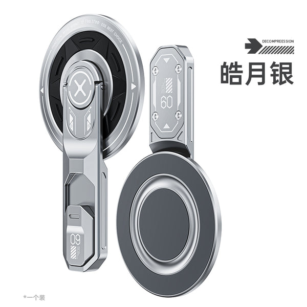 iDock Portable Folding 360° Rotation Phone Holder Unwind with Magnetic Phone Stand