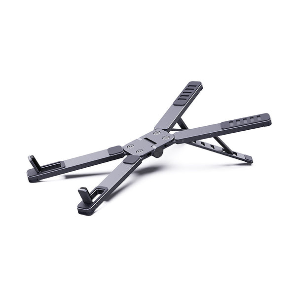iDock Portable Folding Ergonomic Adjustable Multi-functional Laptop Stand 3 in 1 Foldable Aluminum Alloy Laptop Holder