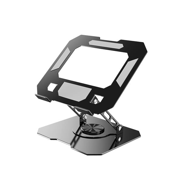 iDock Ergonomic Portable Folding 360° Rotation Laptop Stand Height Angle Adjustable Metal Laptop Holder