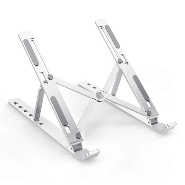 iDock Ergonomic Height Adjustable Aluminum Foldable Portable Desktop Laptop Stand