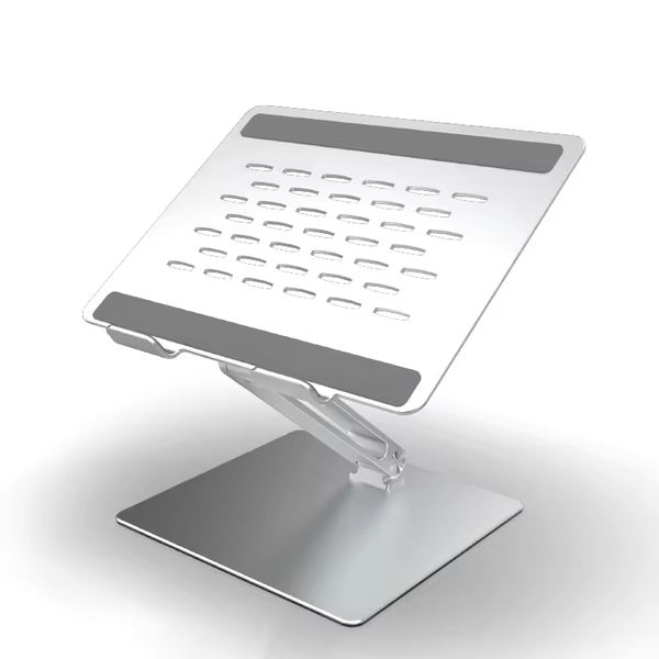 iDock Ergonomic Desktop Universal Aluminum Foldable Adjustable Riser Stand Holder for Macbook iPad Laptop