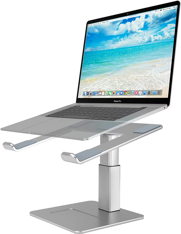 iDock Ergonomic Height Angle Adjustable Laptop Desk Stable Ventilated Laptop Holder Stand For Desk
