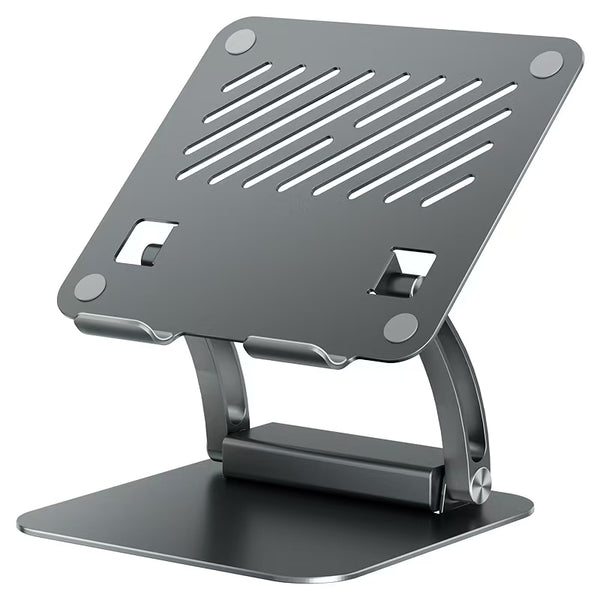 iDock Ergonomic Folding Adjustable Height Notebook Holder Laptop Stand with Docking Station