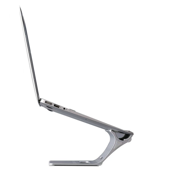 iDock Ergonomic Aluminum Alloy Laptop Floating Stand Support 13-17.3 Inch Laptops Adjustable Height Notebook Floating Holder